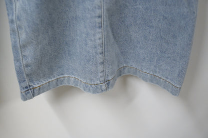 秋冬・闊腳洗水薄牛仔褲 1W70116