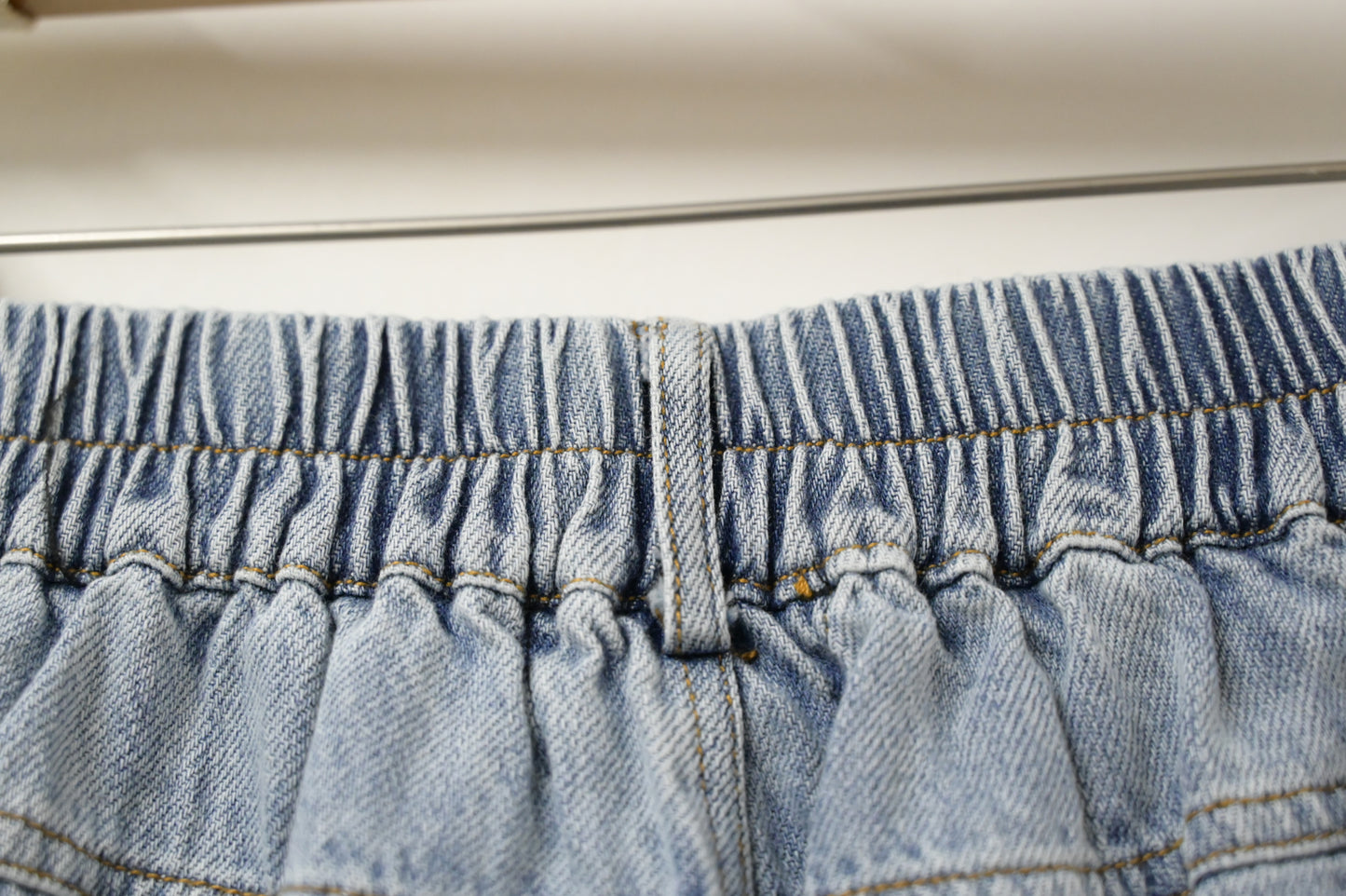 秋冬・闊腳洗水薄牛仔褲 1W70116