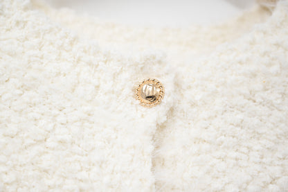 秋冬・免熨不起毛粒粒棉金鈕外套 2色入 1W60119