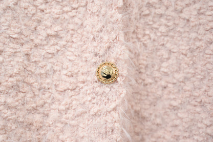 秋冬・免熨不起毛粒粒棉金鈕外套 2色入 1W60119