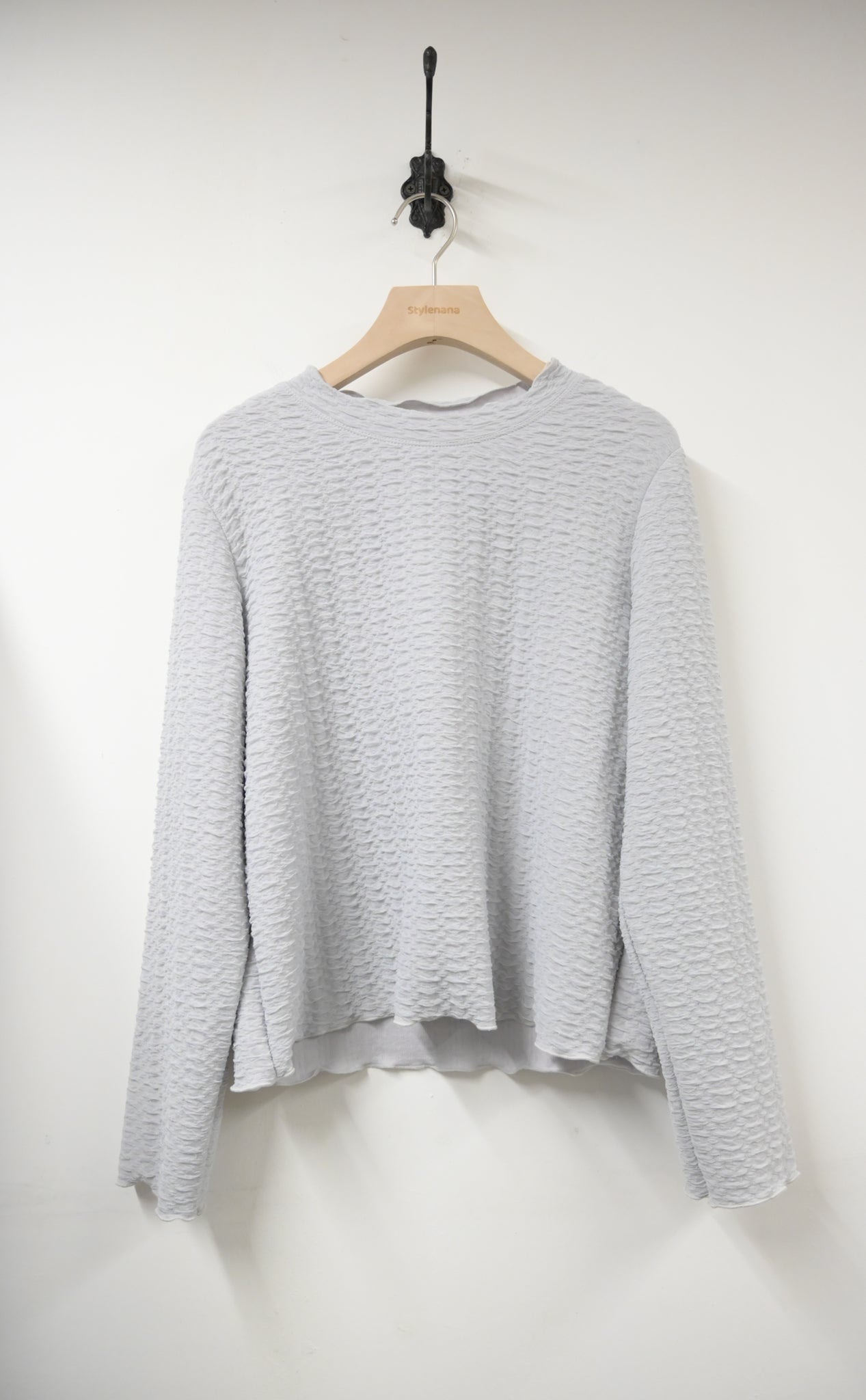 秋冬・雲朵親膚皺皺上衣 3色入 1W50118