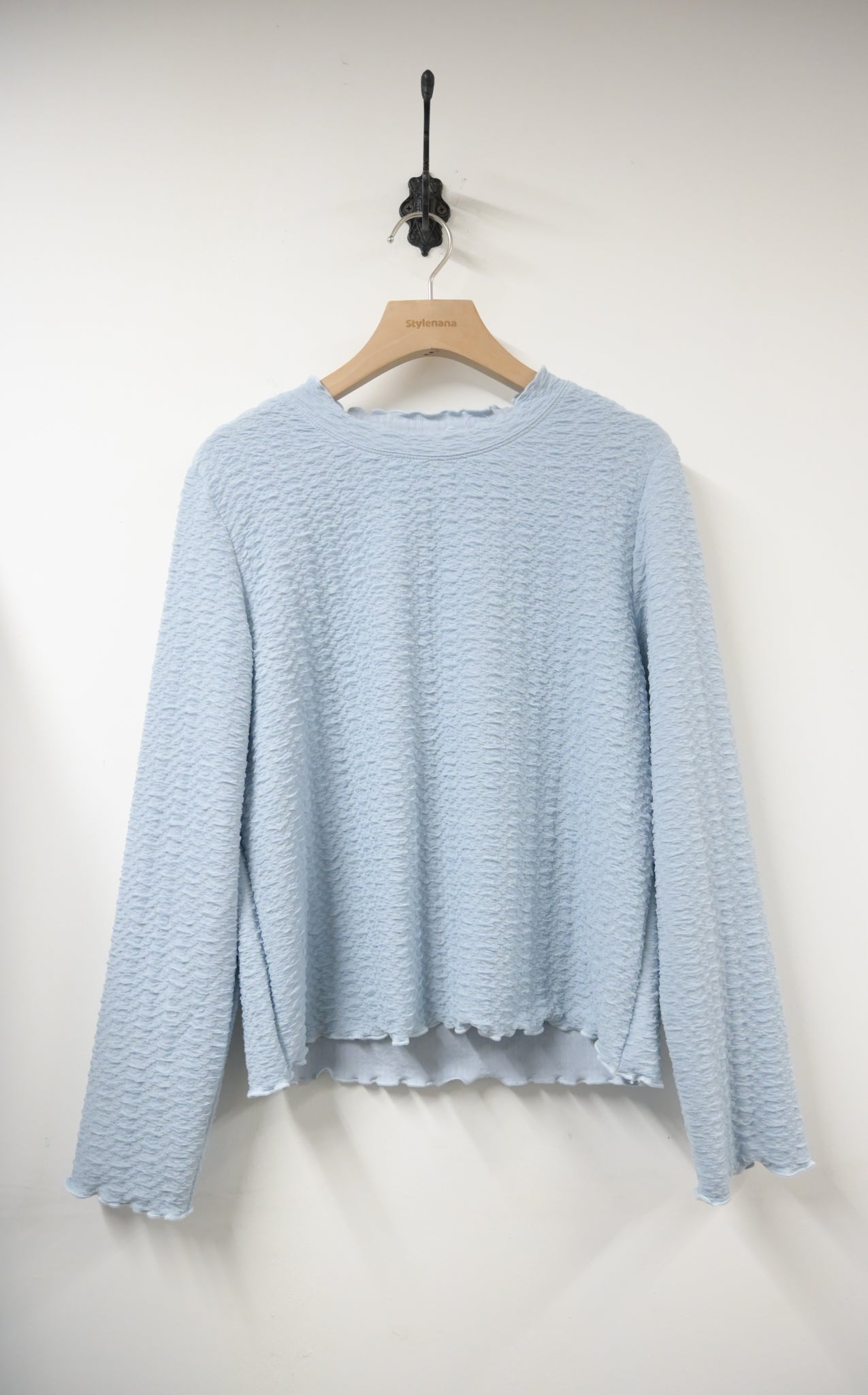 秋冬・雲朵親膚皺皺上衣 3色入 1W50118