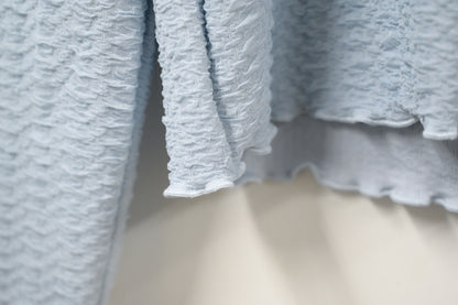 秋冬・雲朵親膚皺皺上衣 3色入 1W50118