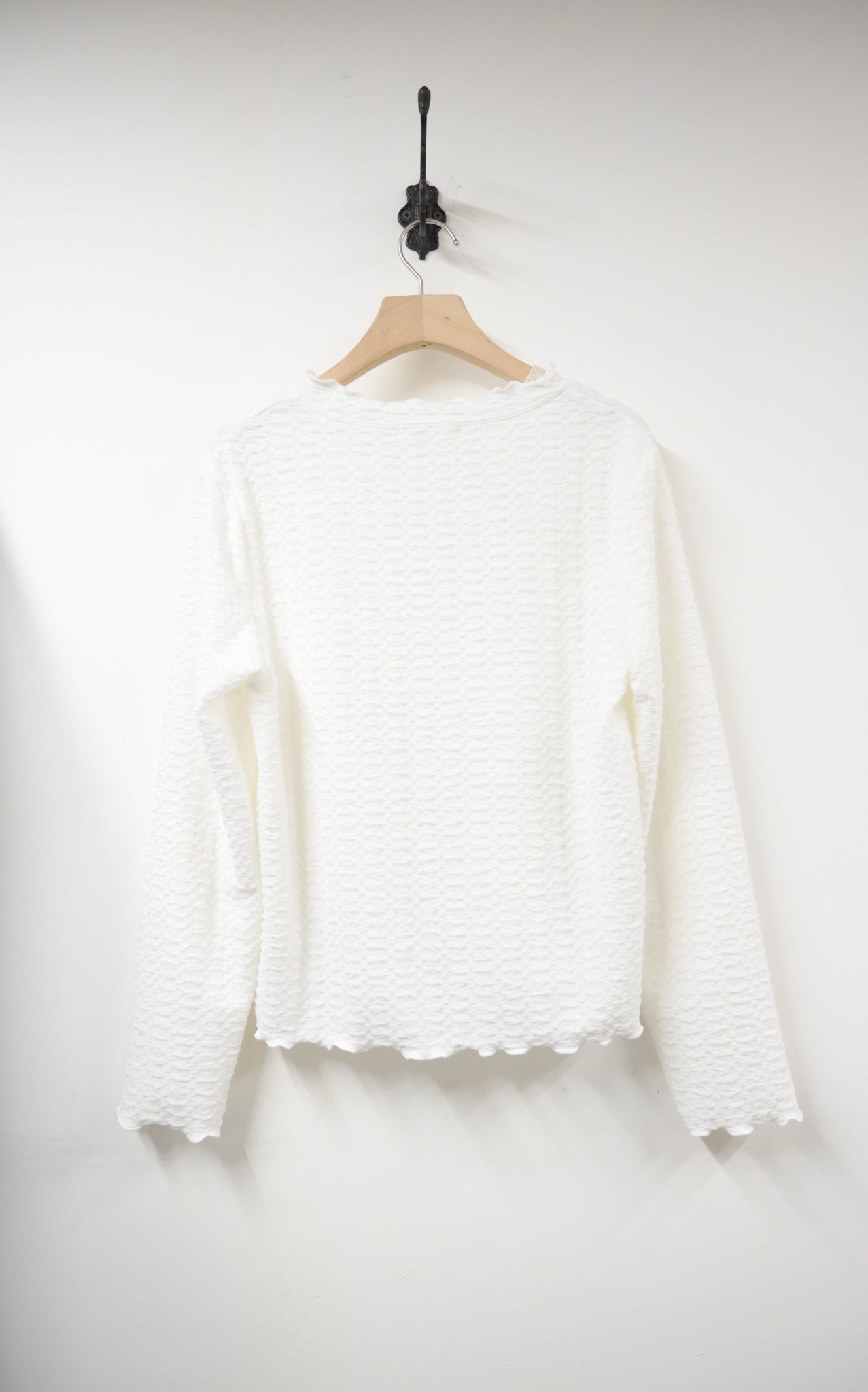 秋冬・雲朵親膚皺皺上衣 3色入 1W50118