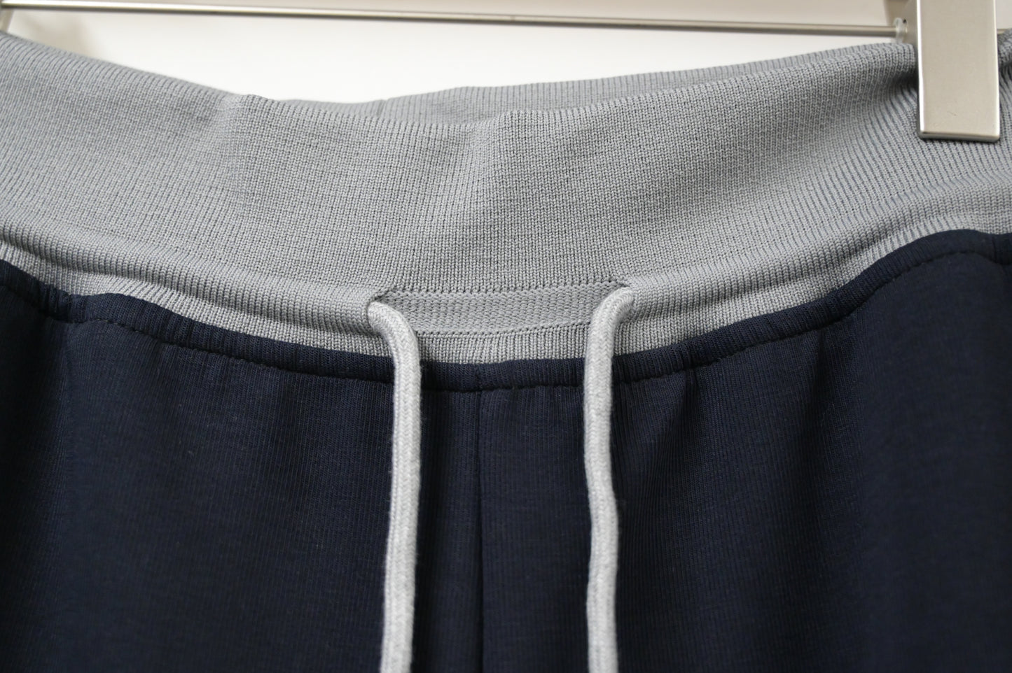 秋冬・拼色抽繩落地休閒褲 2色入 1W60122