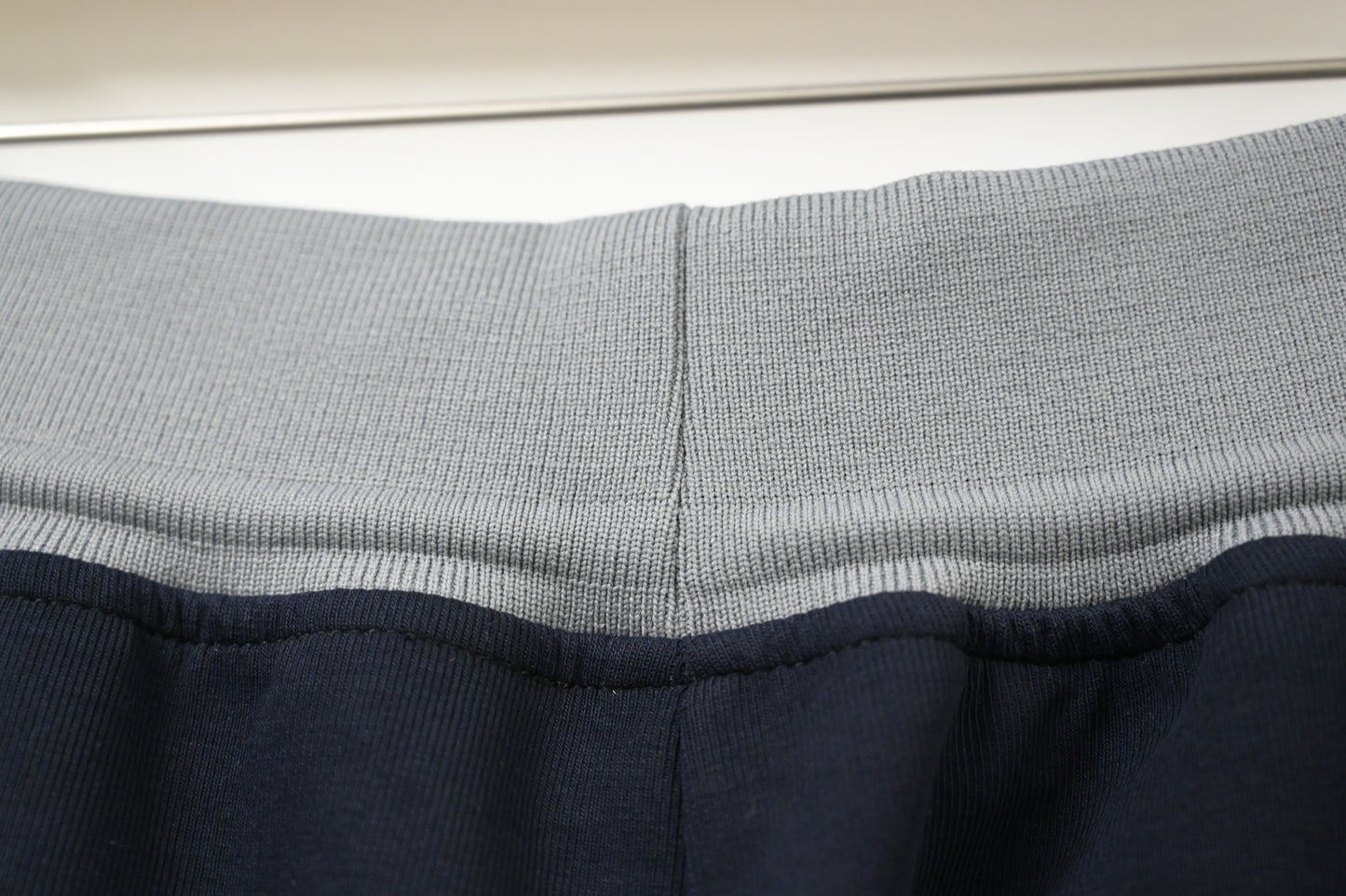 秋冬・拼色抽繩落地休閒褲 2色入 1W60122