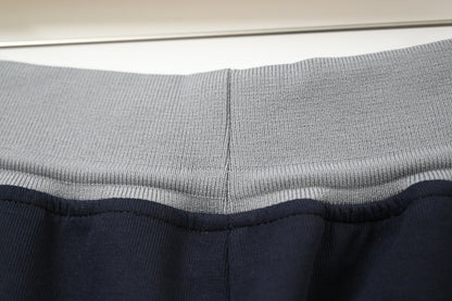 秋冬・拼色抽繩落地休閒褲 2色入 1W60122