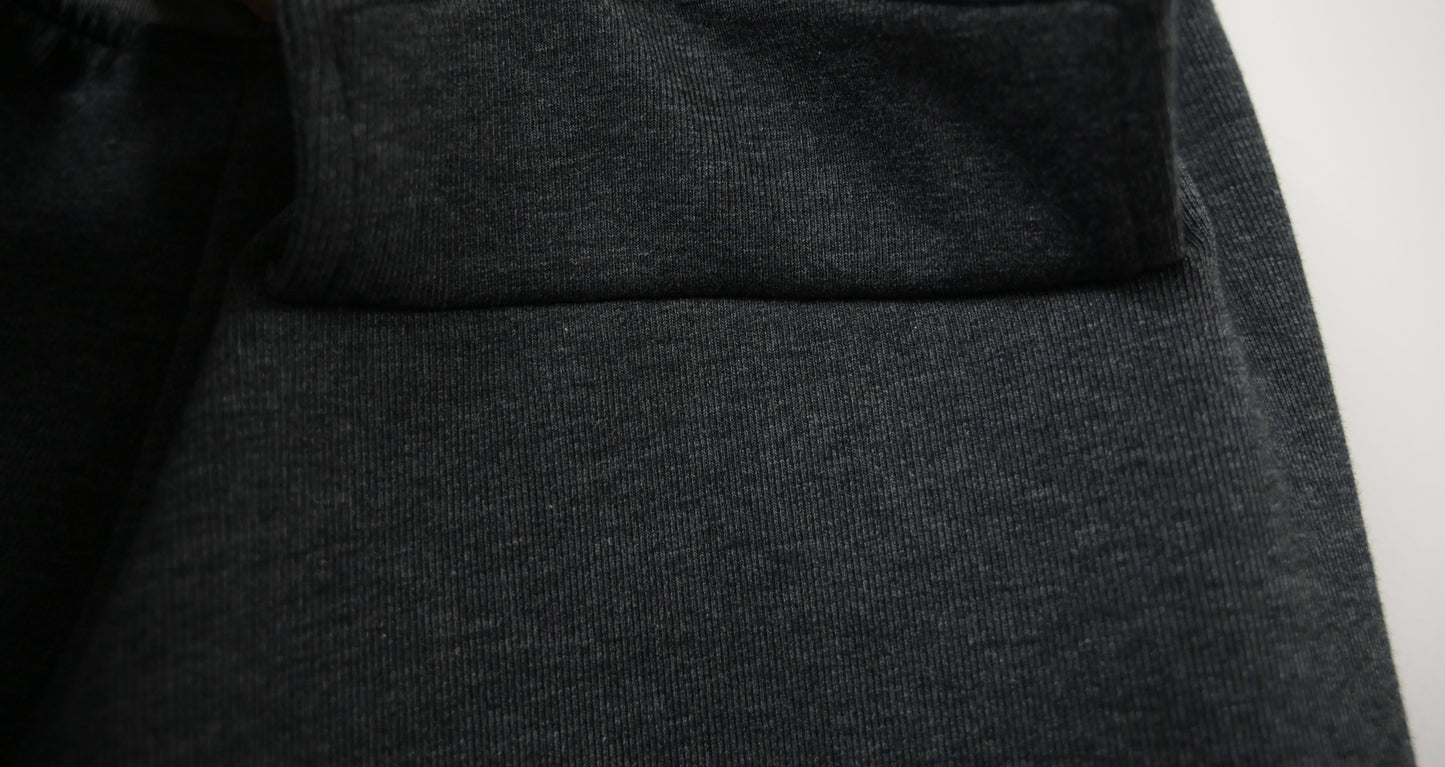 秋冬・拼色抽繩落地休閒褲 2色入 1W60122