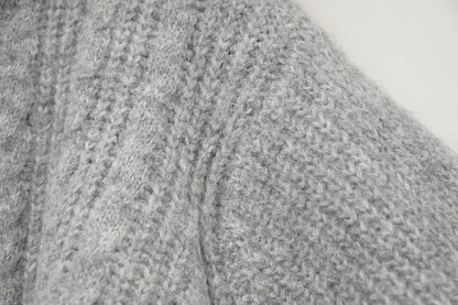 秋冬・毛毛領皮革拉鏈混色冷外套 2色入 1W60120