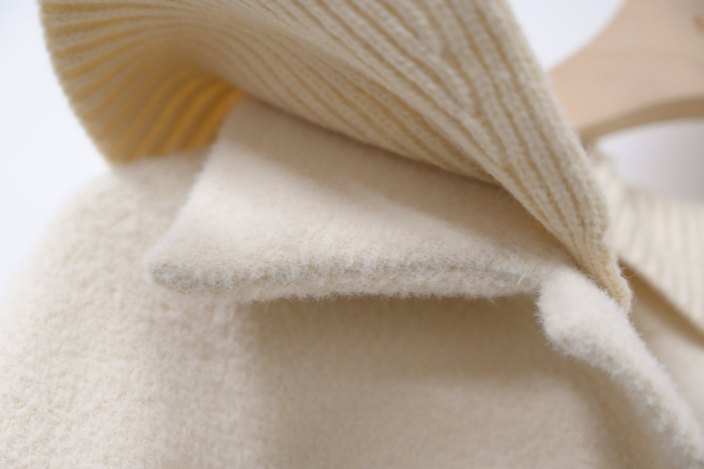 秋冬・可拆領密針織外套 2色入 1W60121