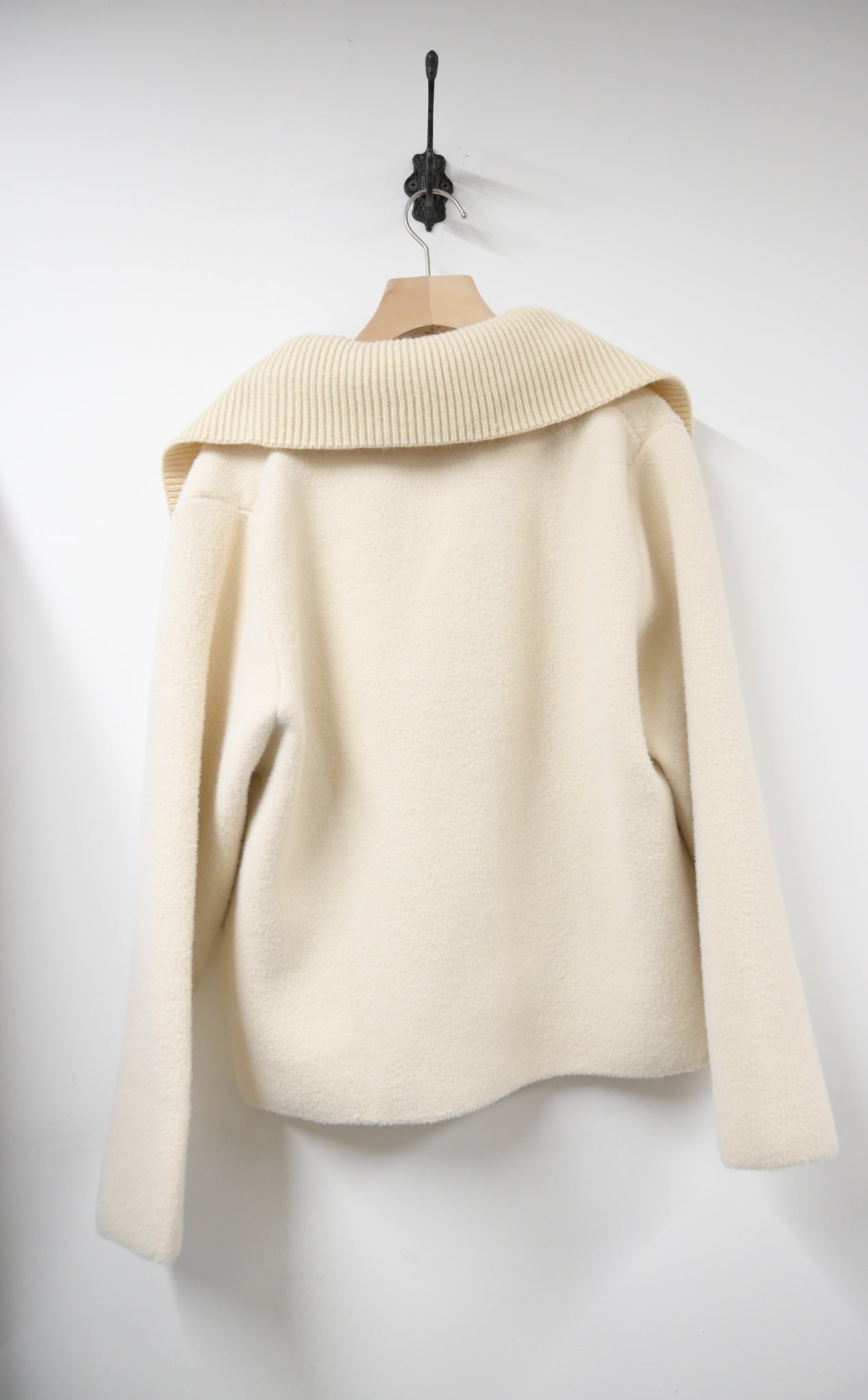 秋冬・可拆領密針織外套 2色入 1W60121