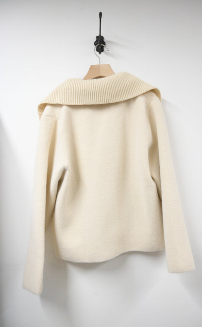 秋冬・可拆領密針織外套 2色入 1W60121