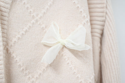 秋冬・甜美風針織紗裙兩件套連身裙 2色入 1W60123