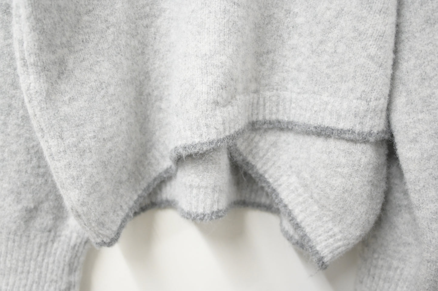 撞色邊柔軟冷衫 3色入 1W61120