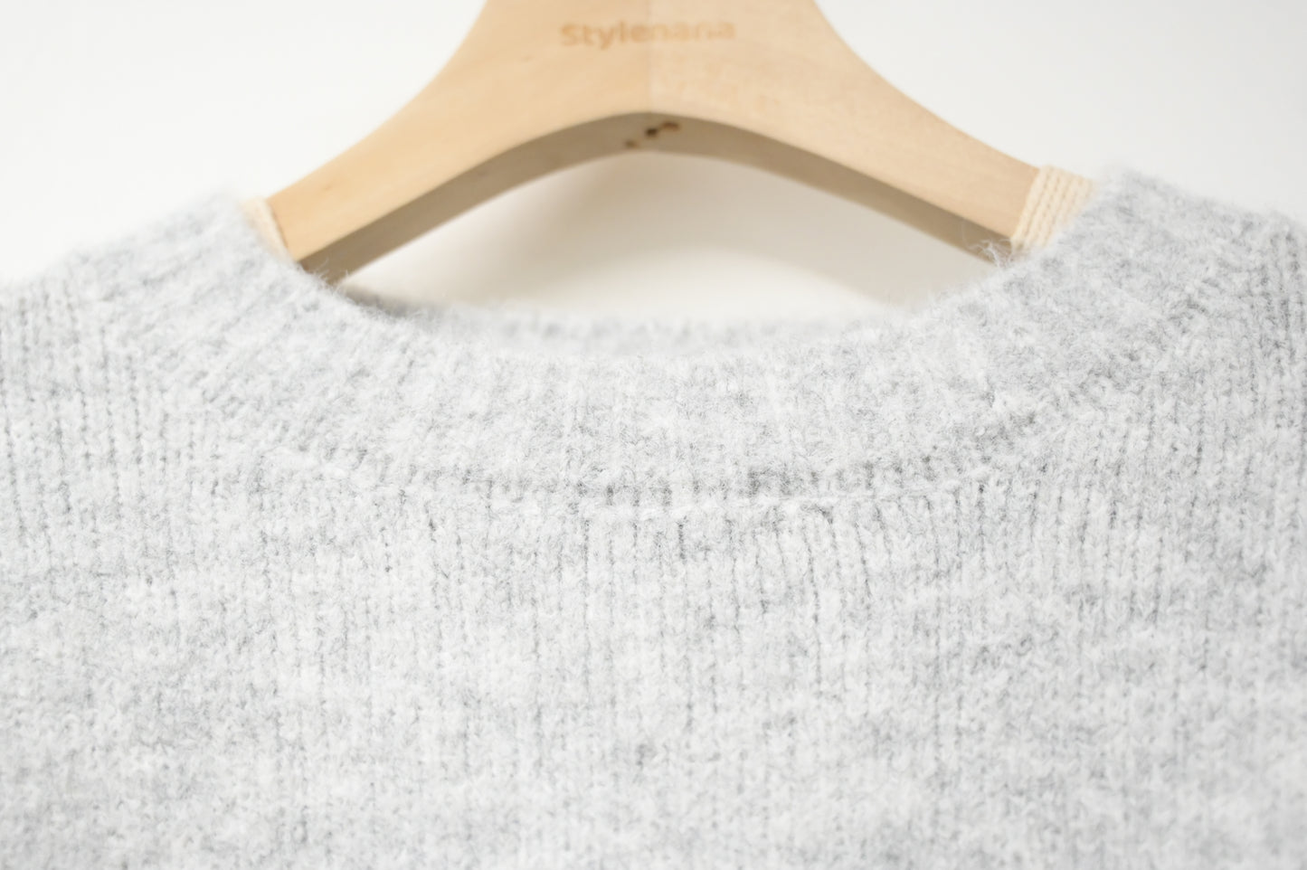 撞色邊柔軟冷衫 3色入 1W61120