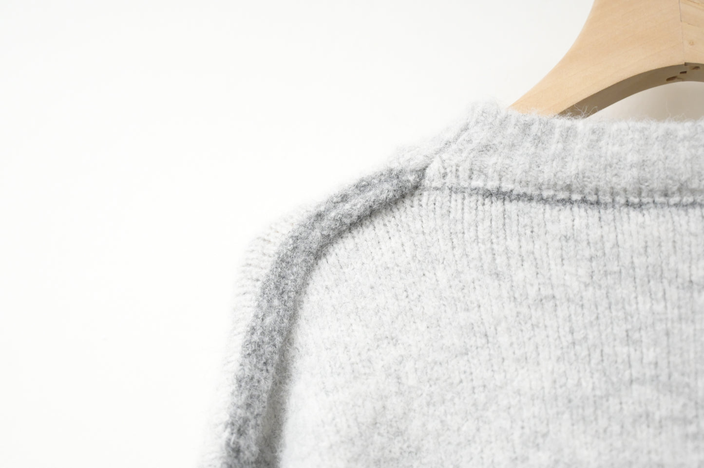 撞色邊柔軟冷衫 3色入 1W61120