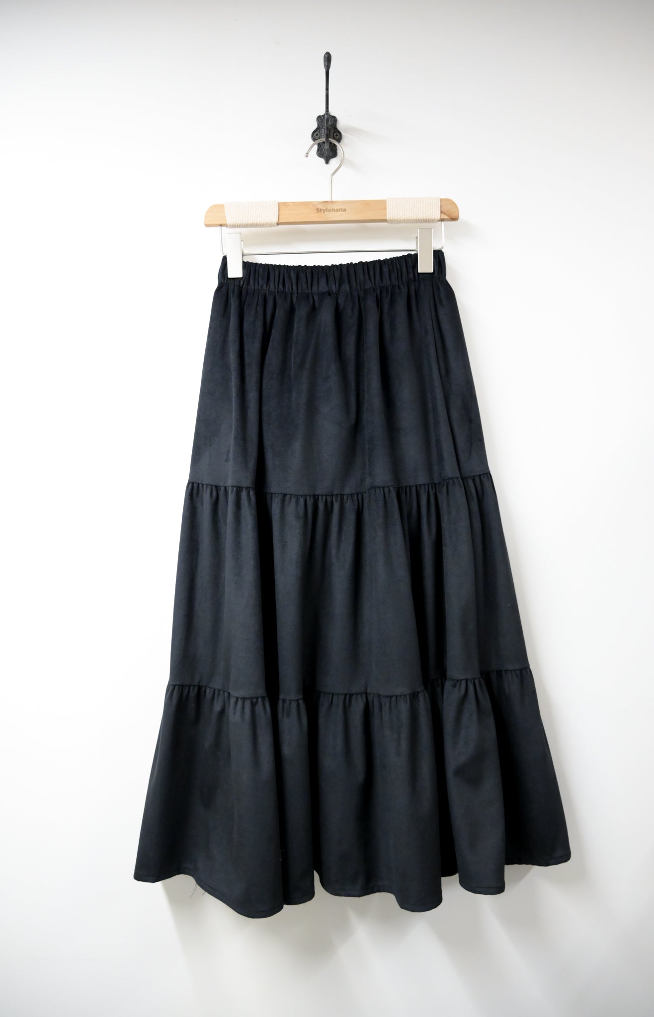 KR直送 超滑超親膚絲絨蛋糕裙 3色入  1W91133