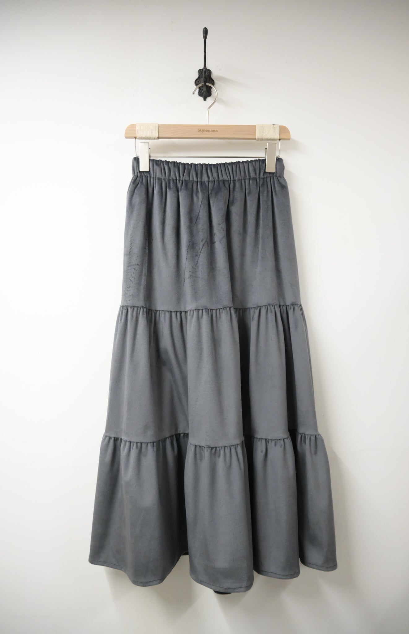 KR直送 超滑超親膚絲絨蛋糕裙 3色入  1W91133