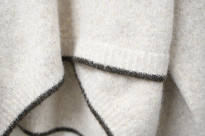 撞色邊柔軟冷衫 3色入 1W61120