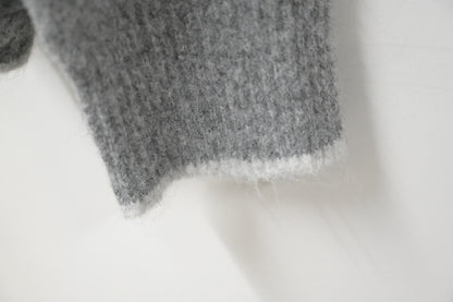 撞色邊柔軟冷衫 3色入 1W61120