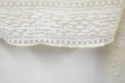 秋冬・露指袖反領彈性Lace上衣 2色入 1W10135