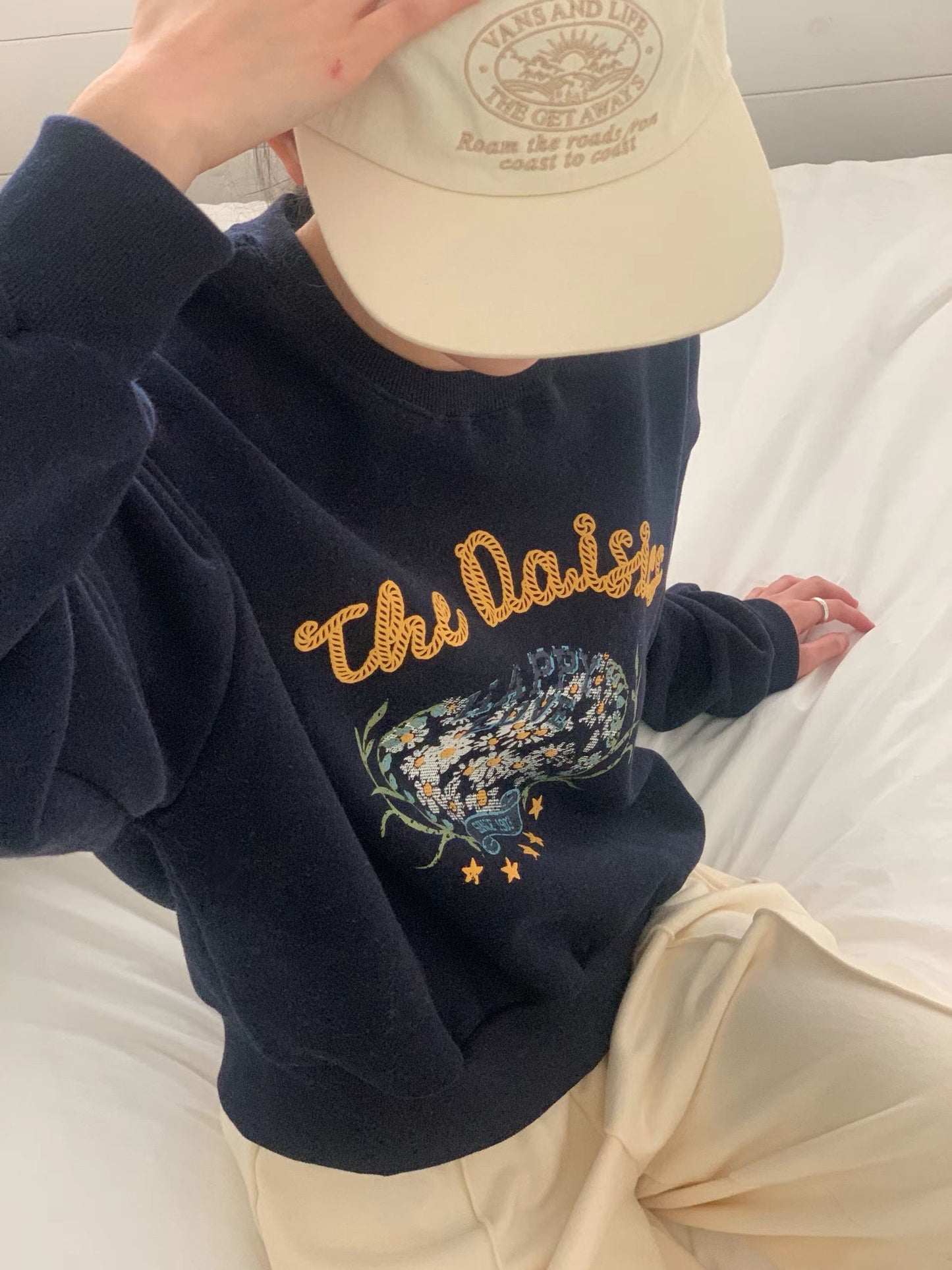 KR直送 The Daisies 加絨衛衣 1W91139