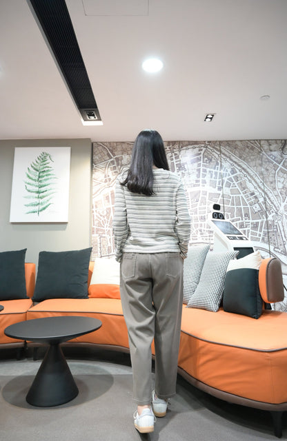 秋冬．厚版明線抽繩長褲 3色入 1W81107