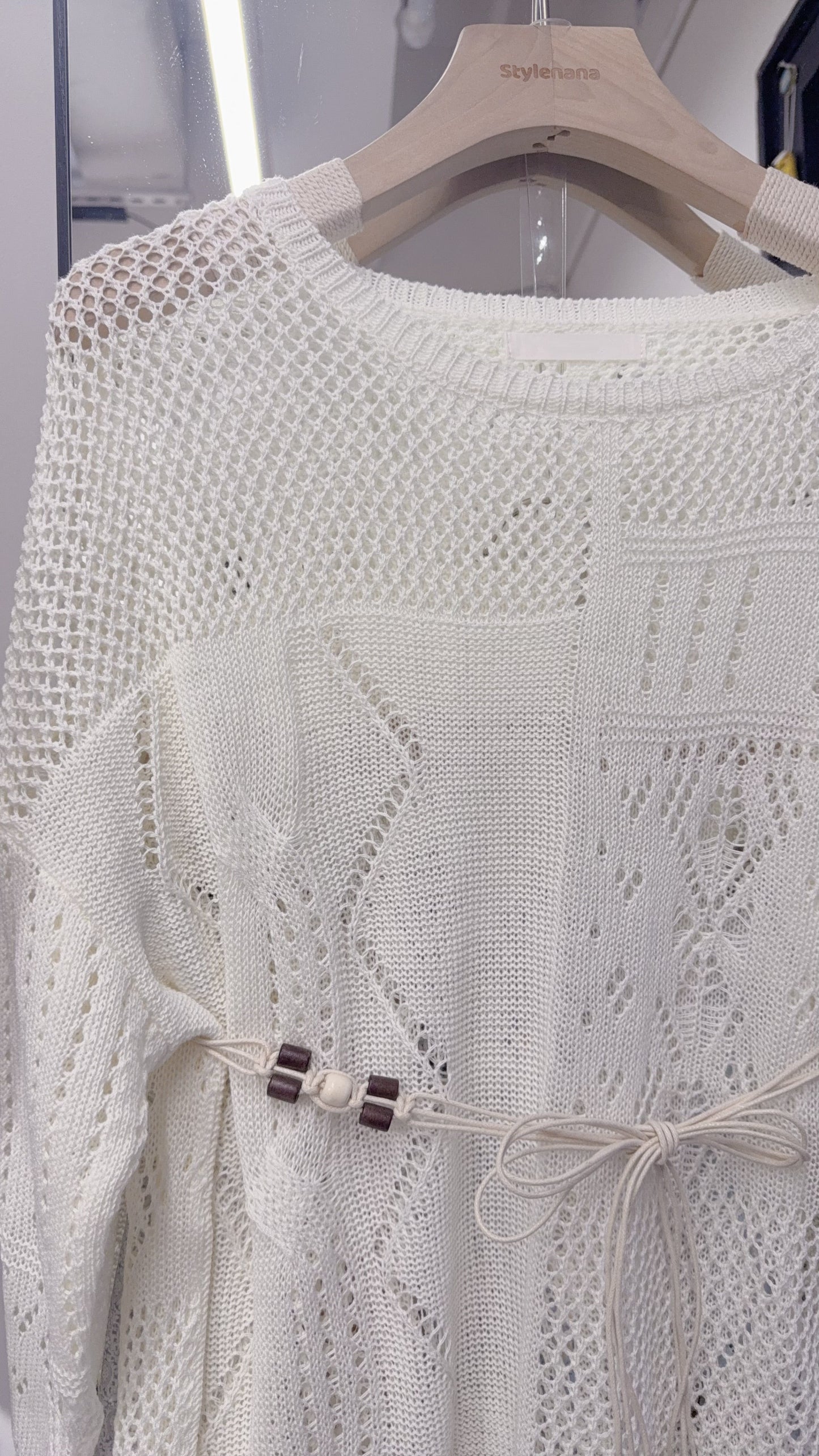 春夏・民族風裙配網衫SET 1S00430