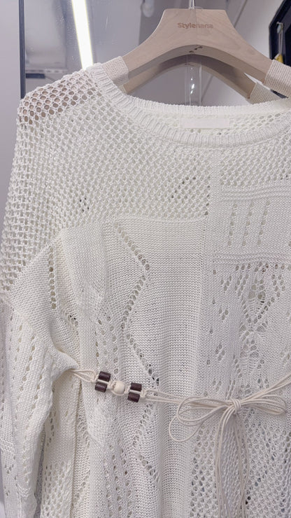 春夏・民族風裙配網衫SET 1S00430