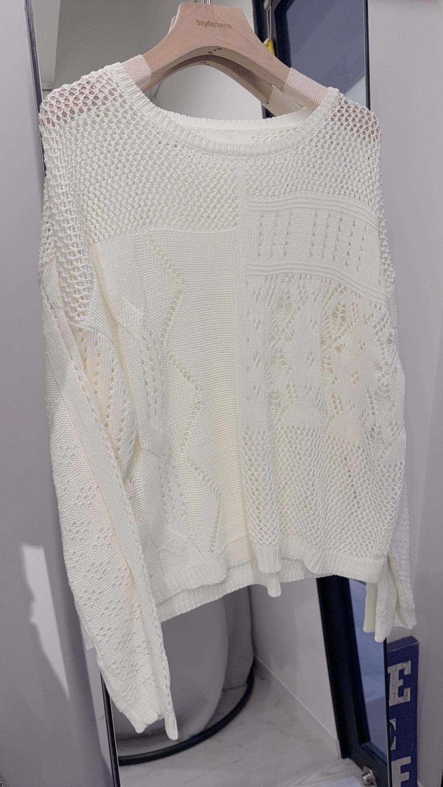 春夏・民族風裙配網衫SET 1S00430