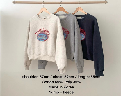 KR直送 Aurora 加絨衛衣 1W91137