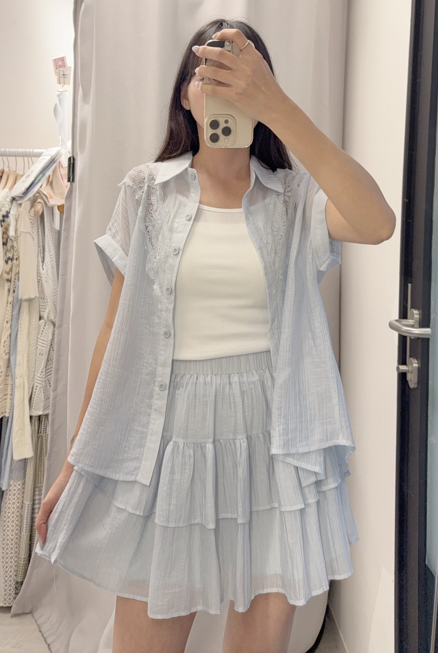 夏季・度假風後開差套裝 2色入 1S60706