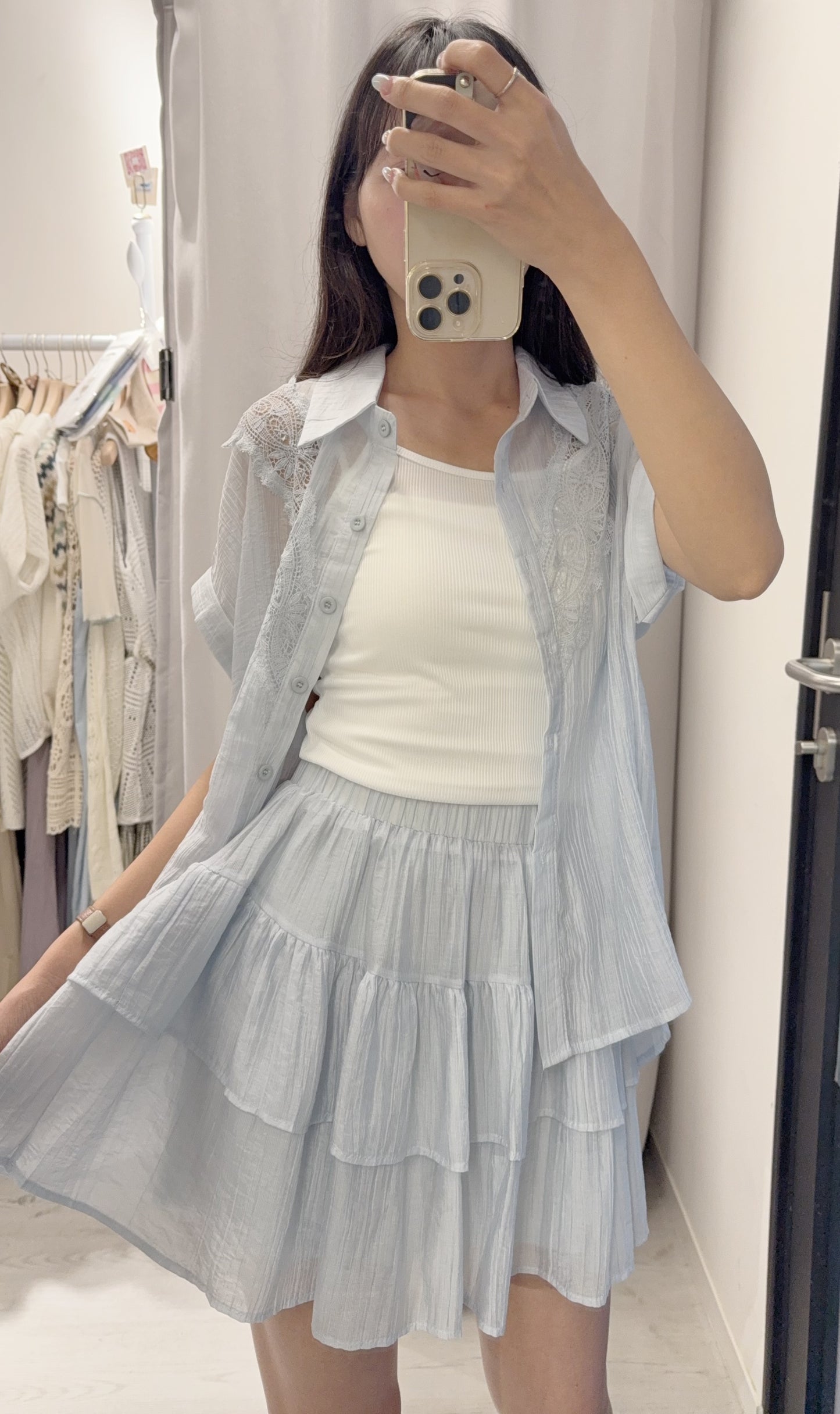 夏季・度假風後開差套裝 2色入 1S60706