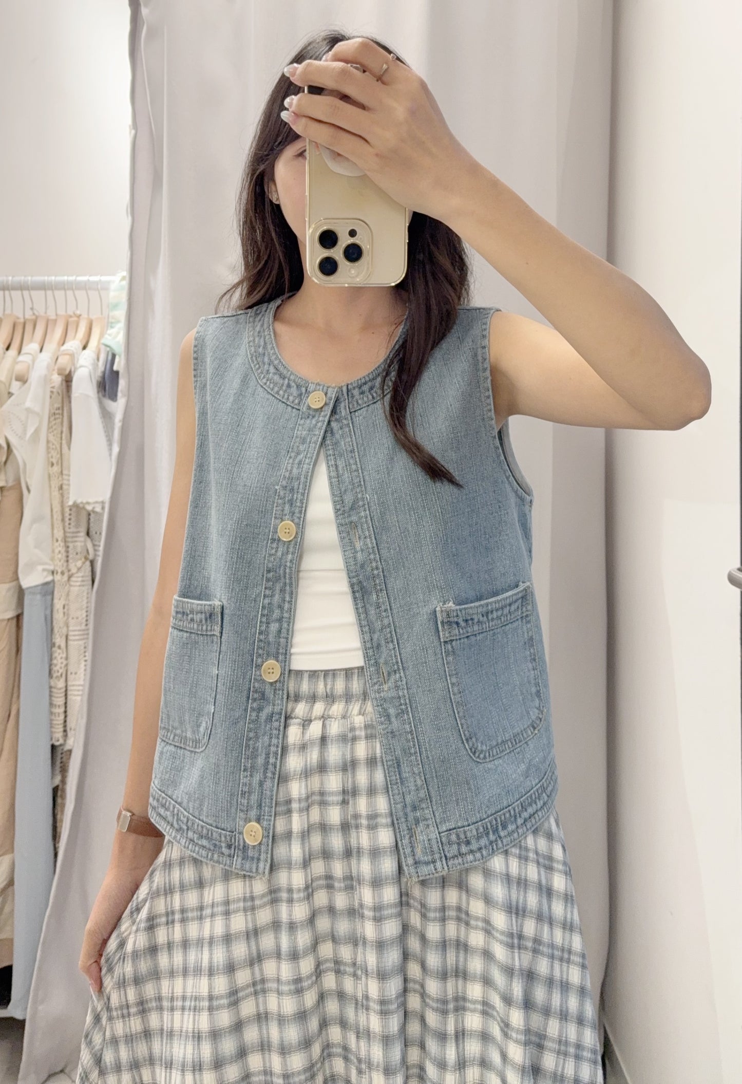 夏季・簡約風牛仔外套 2色入 1S60715