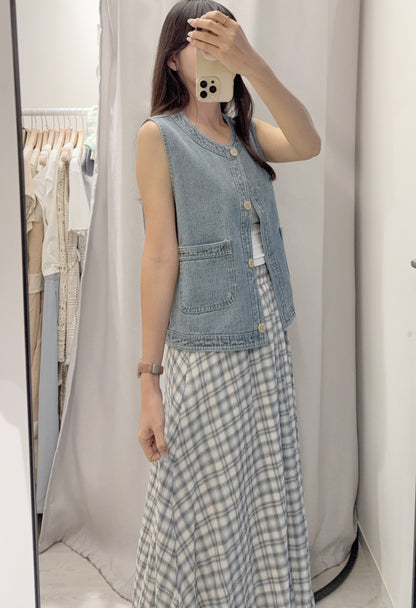 夏季・簡約風牛仔外套 2色入 1S60715
