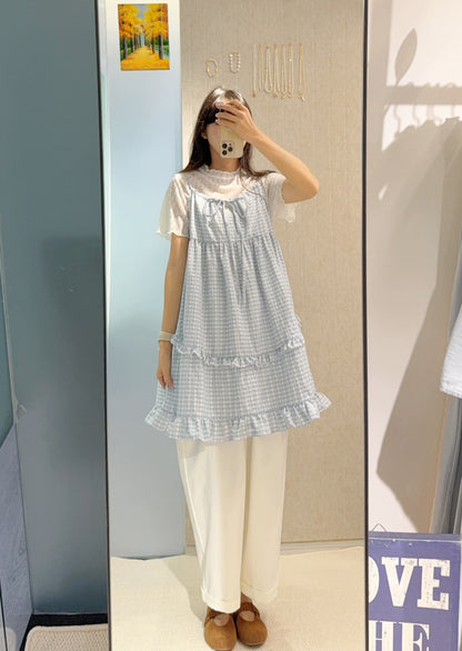 夏季・心心吊帶娃娃裙 2色入 1S10823