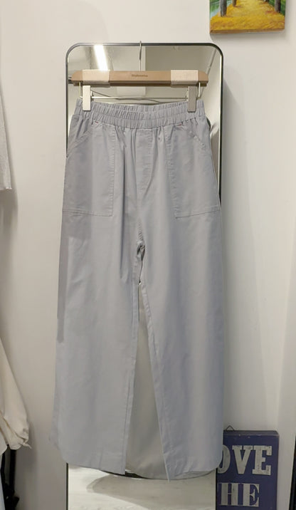 夏季・全橡筋明線直腳棉褲 3色入 1S80315