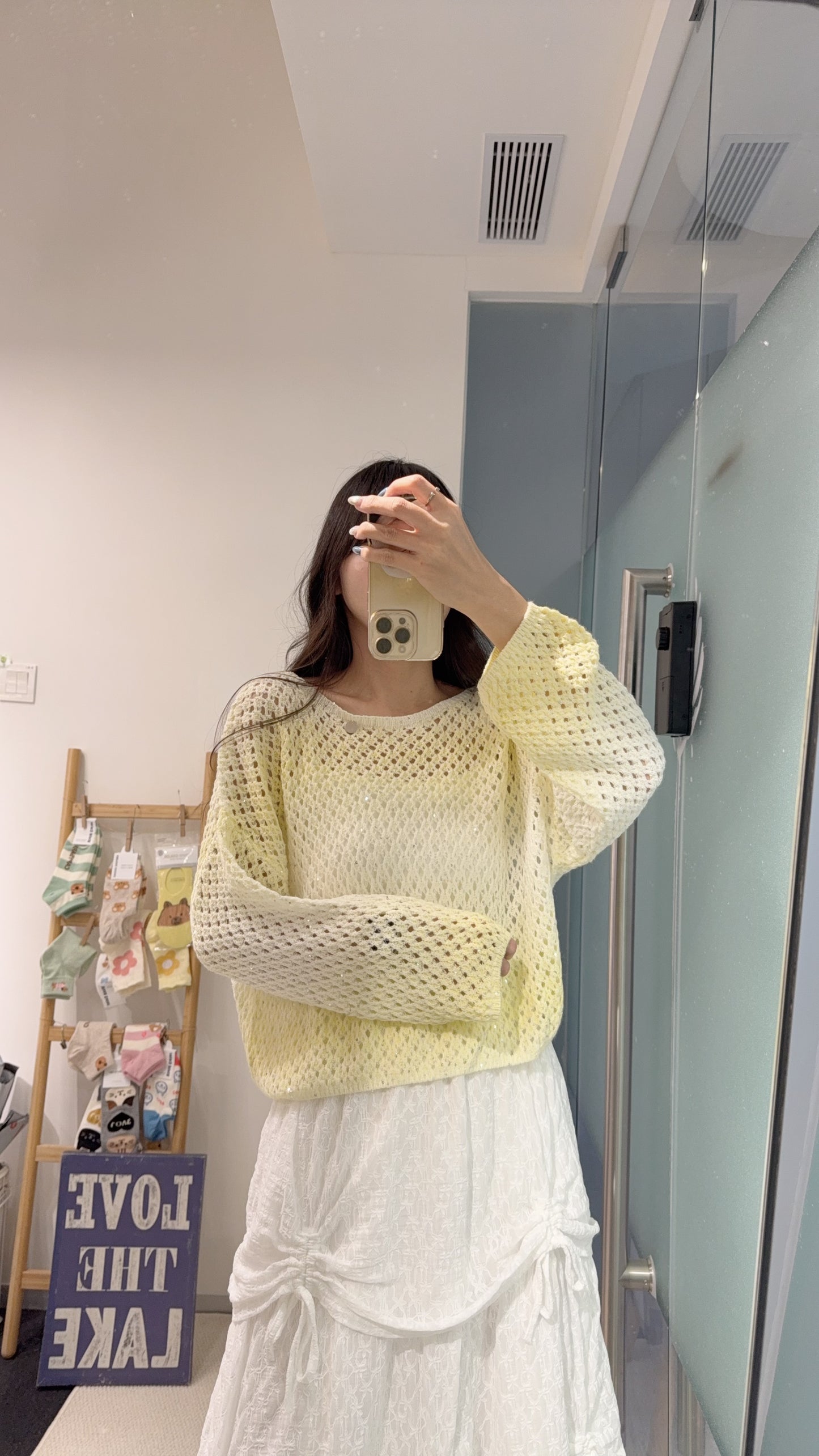 初秋・小閃片漸變色線衫 2色入 1S60840