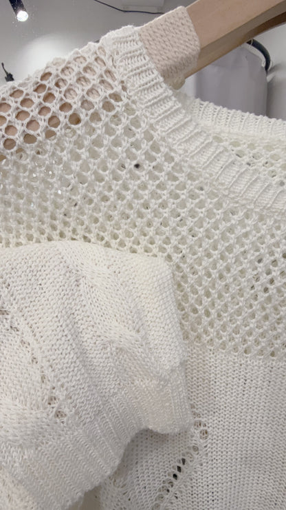 春夏・民族風裙配網衫SET 1S00430