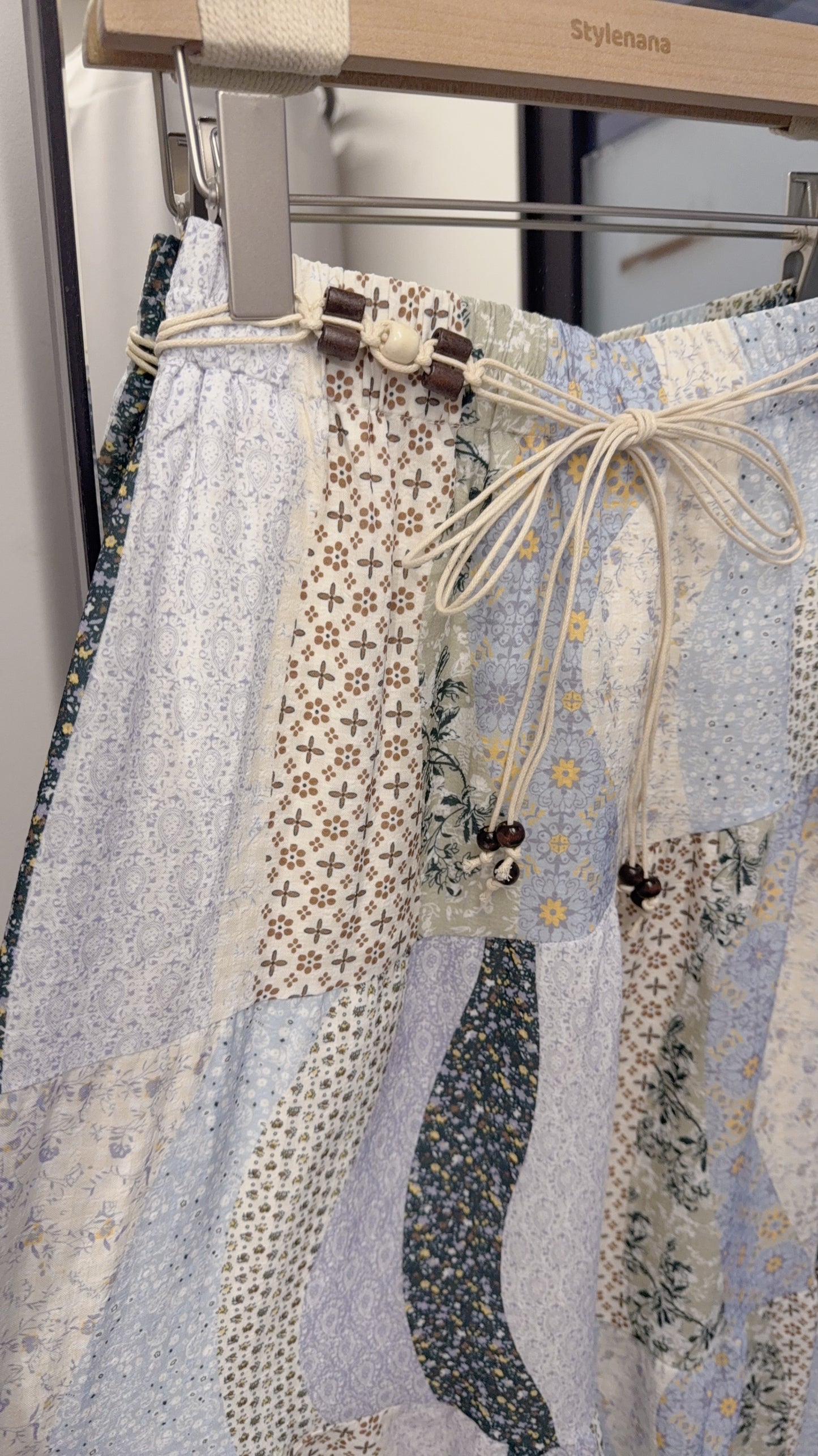 春夏・民族風裙配網衫SET 1S00430