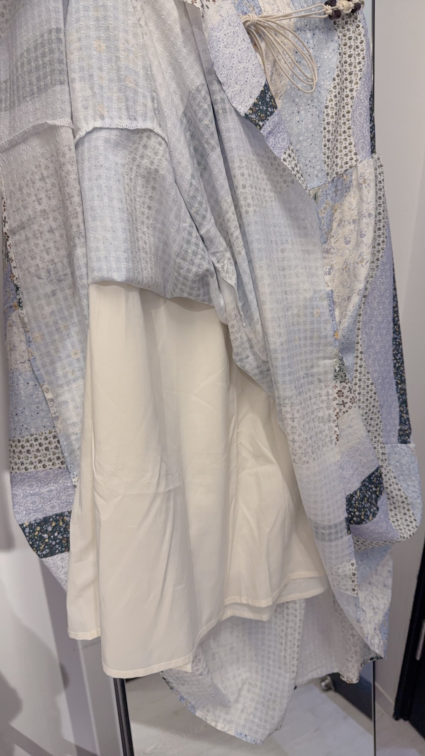 春夏・民族風裙配網衫SET 1S00430