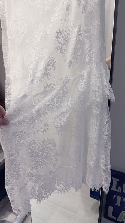 春夏・恤衫連蕾絲裙三件套裝 1S00326