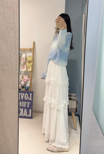 初秋・小閃片漸變色線衫 2色入 1S60840