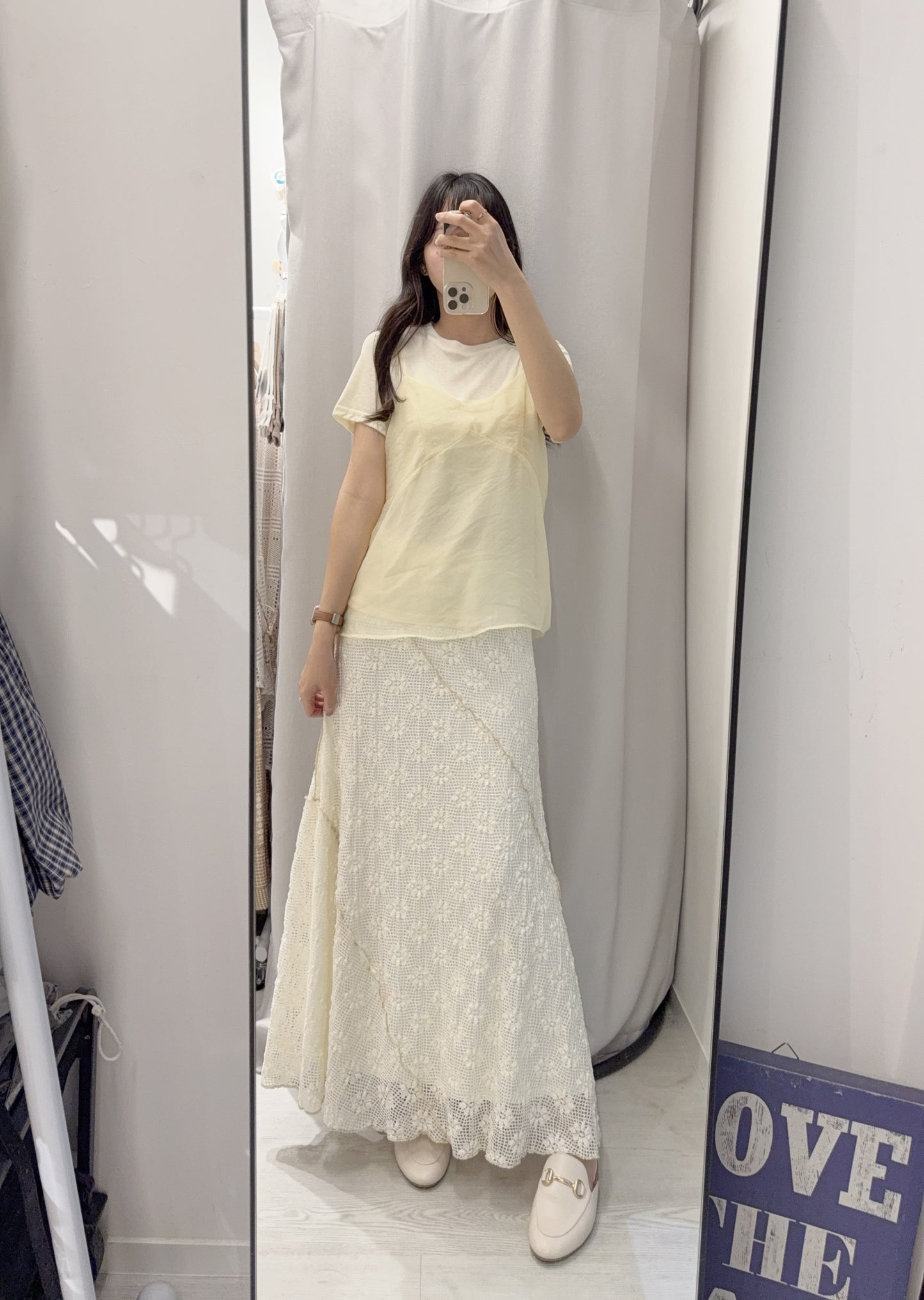 夏季・透視背心上衣套裝 2色入 1S60411