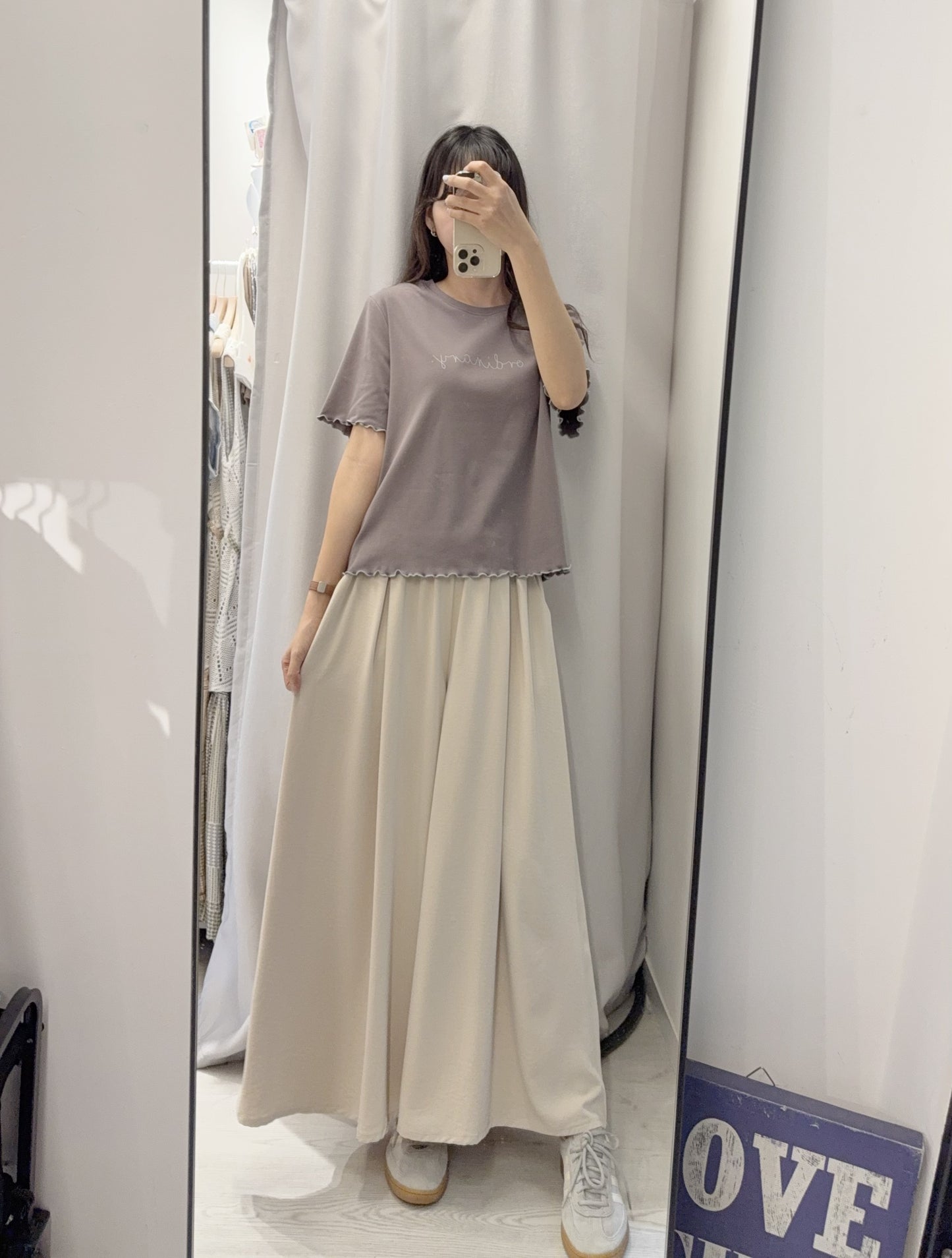 夏季・純棉英文字Tee 2色入 1S50436