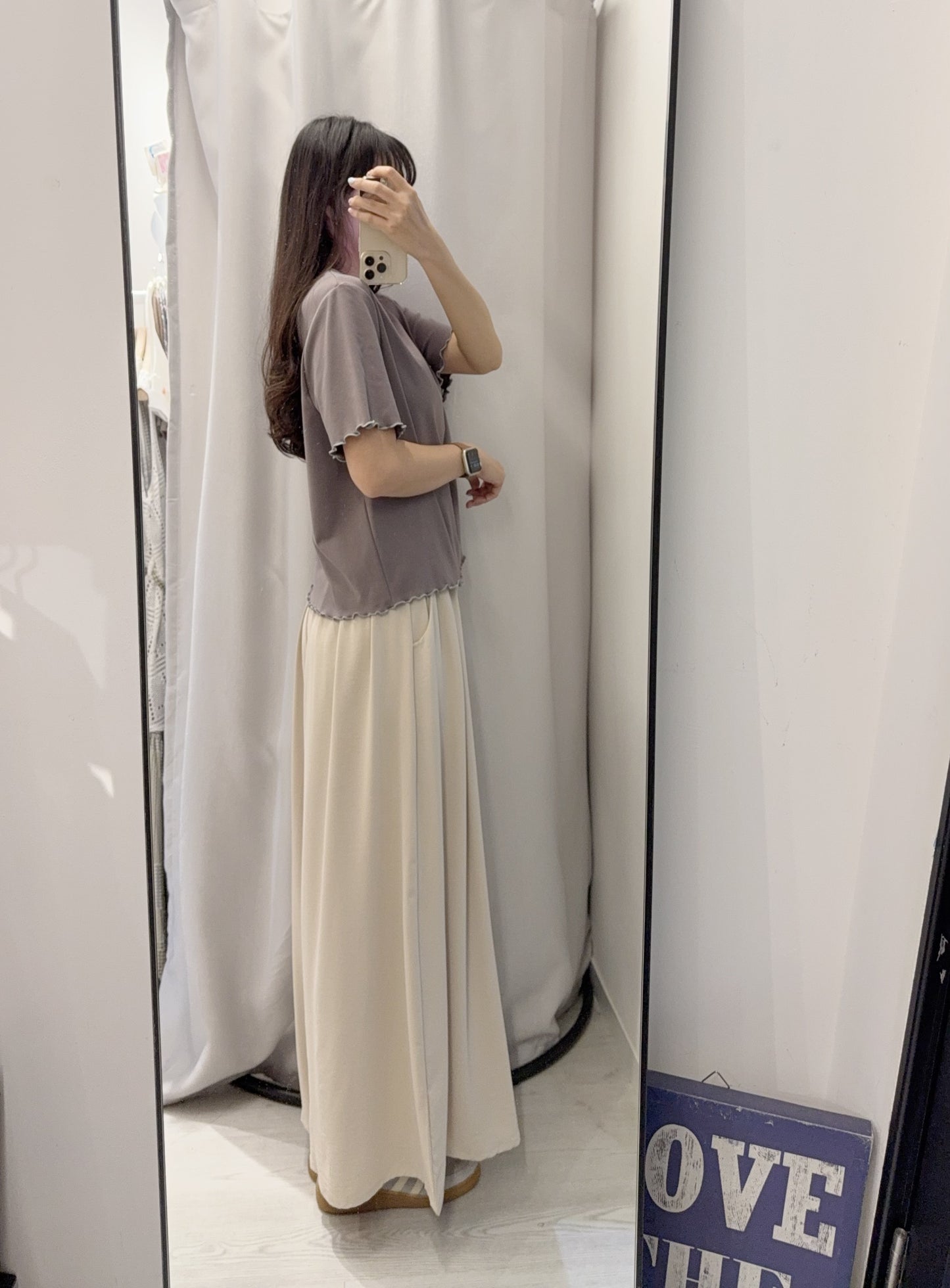 夏季・純棉英文字Tee 2色入 1S50436