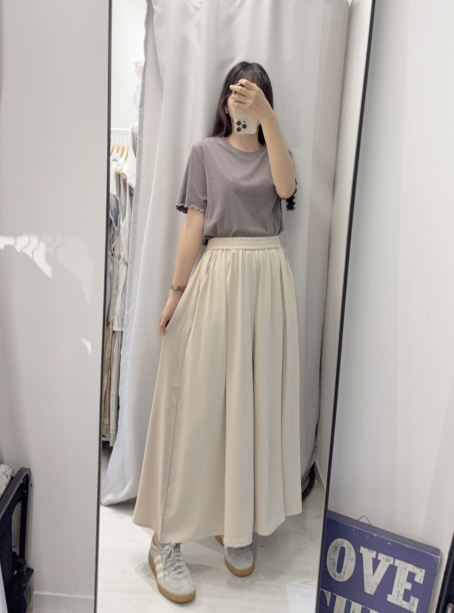 夏季・純棉英文字Tee 2色入 1S50436
