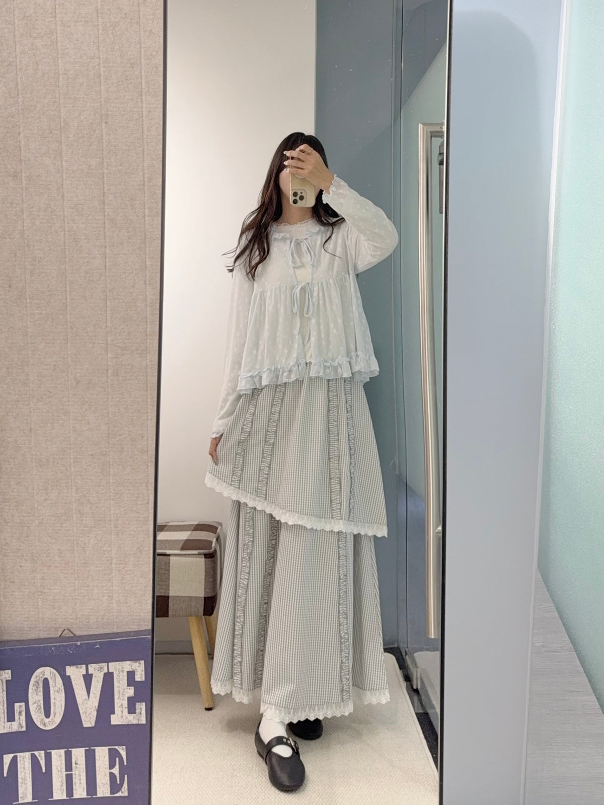 初秋・ 花仔綁帶親膚外套 2色入 2W11006