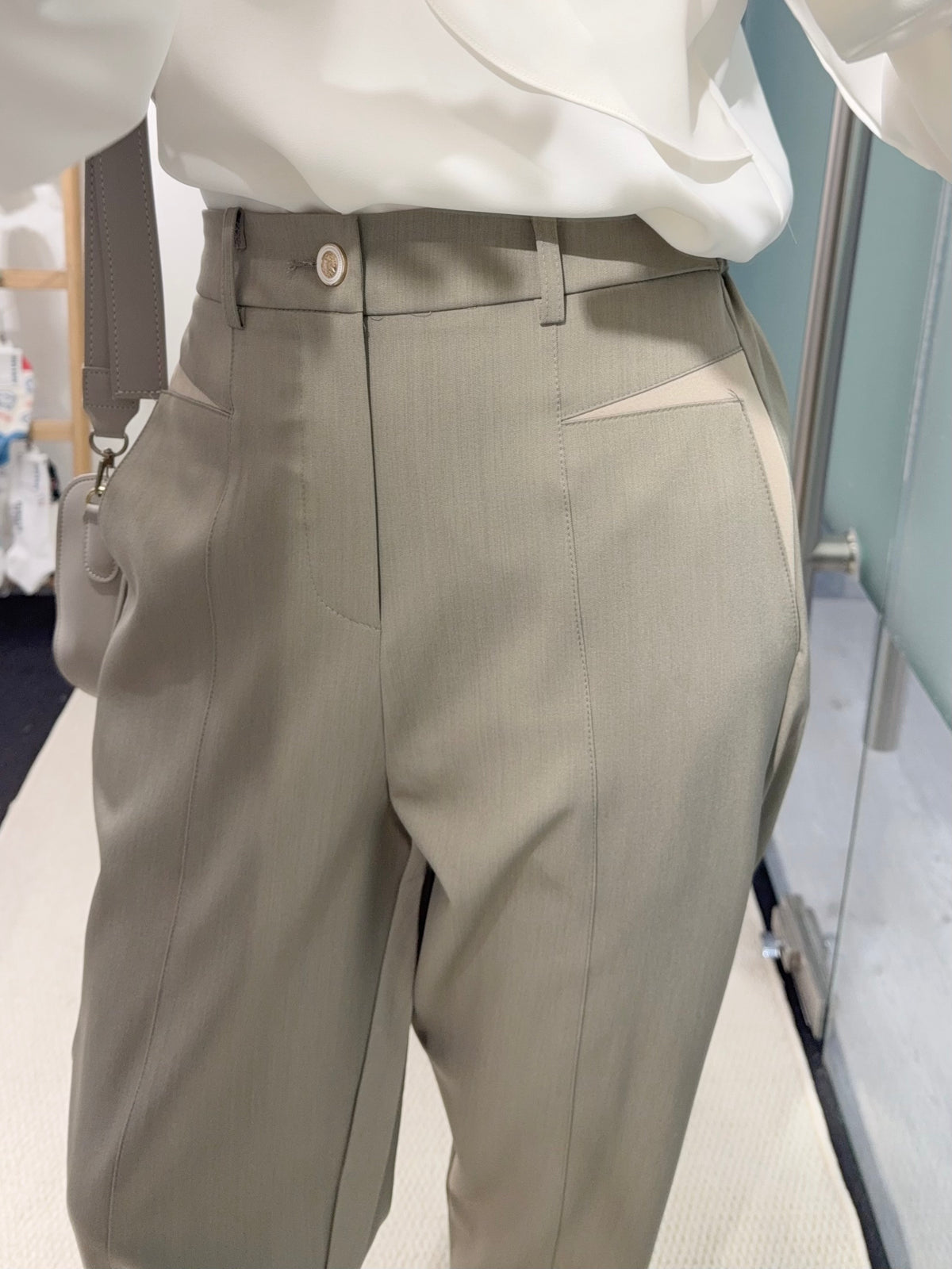 初秋・修腳九分西褲 2色入 2W21016