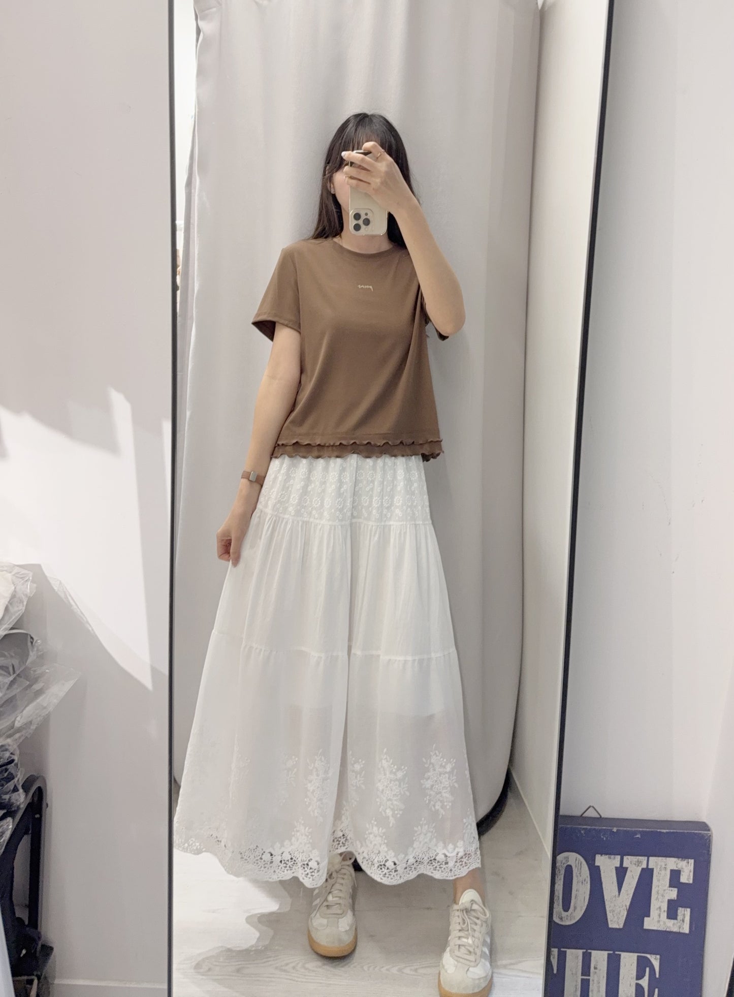 夏季・波浪邊超親膚Tee 2色入 1S50519